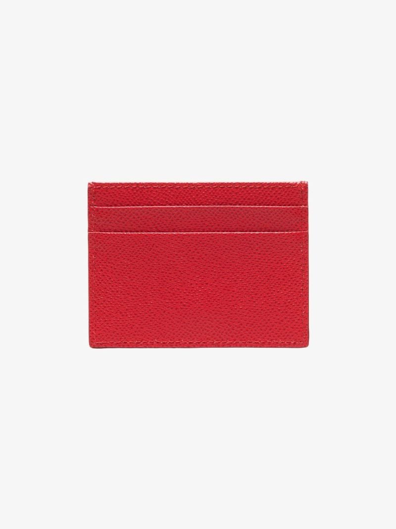 Red Logo Plaque Card Holder