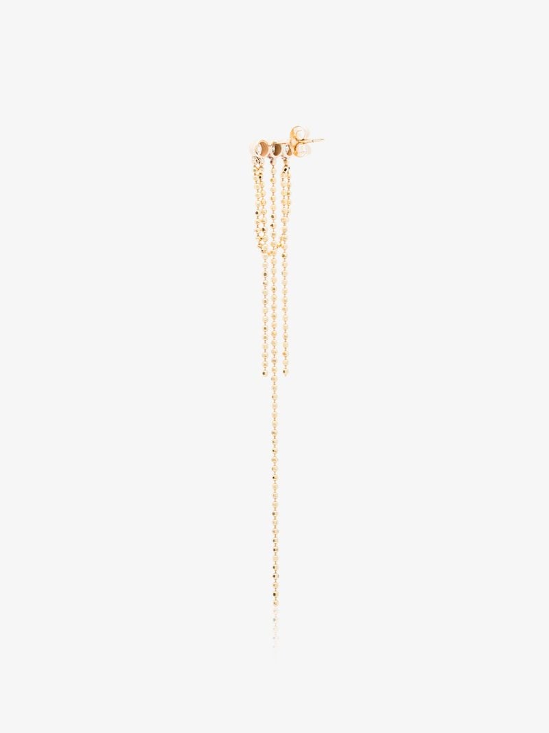 14k Yellow Gold Elements Diamond Earrings