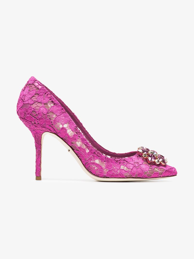 Belucci Taormina Lace 90mm Pumps