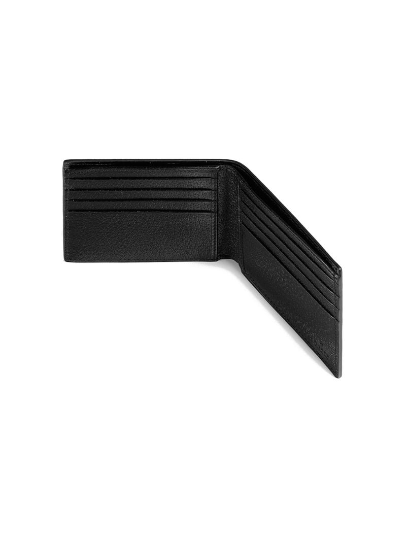 Black Animalier Leather Wallet