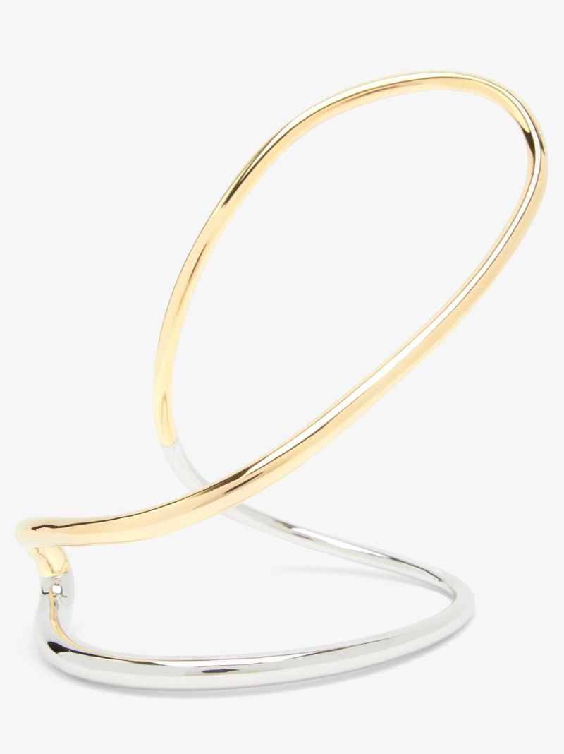 Gold Vermeil and Sterling Silver Ivy Left Bracelet