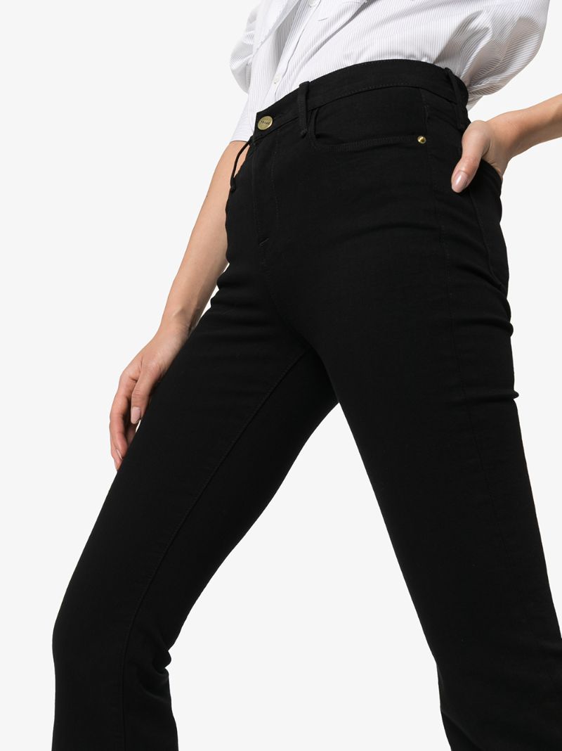 Le High flared jeans