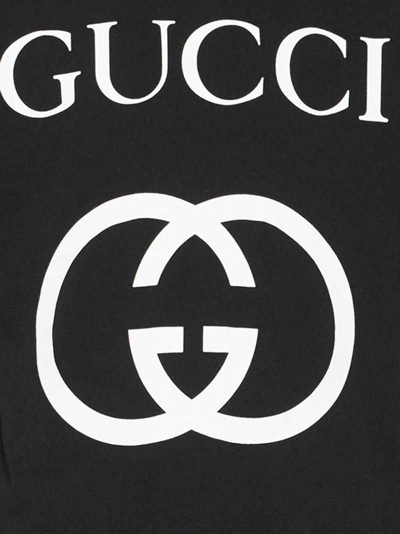 Gg Logo Cotton T-shirt