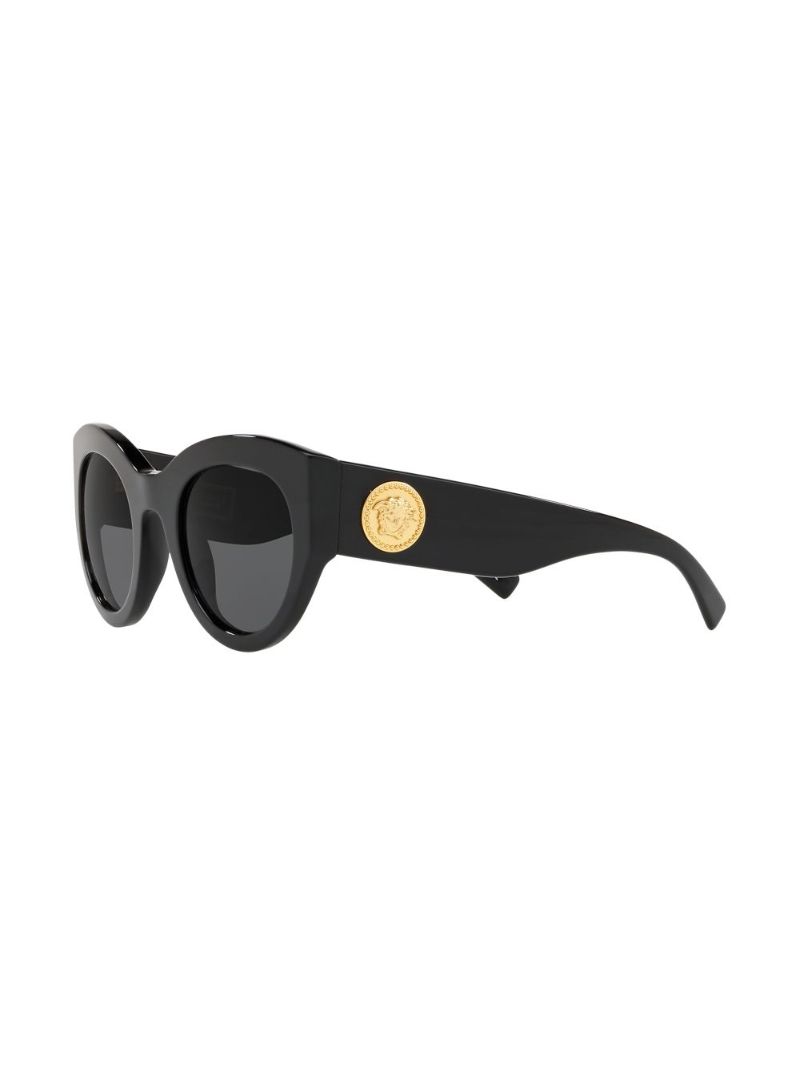 Black Tribute Oversized Sunglasses