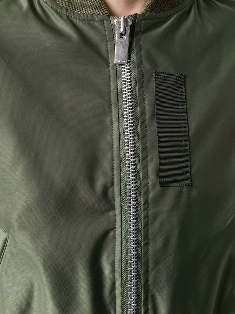Sleeveless Bomber Jacket