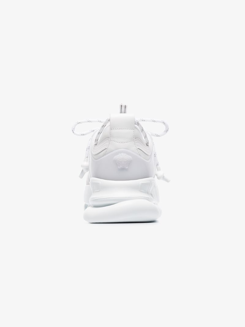 White Chain Reaction Sneakers