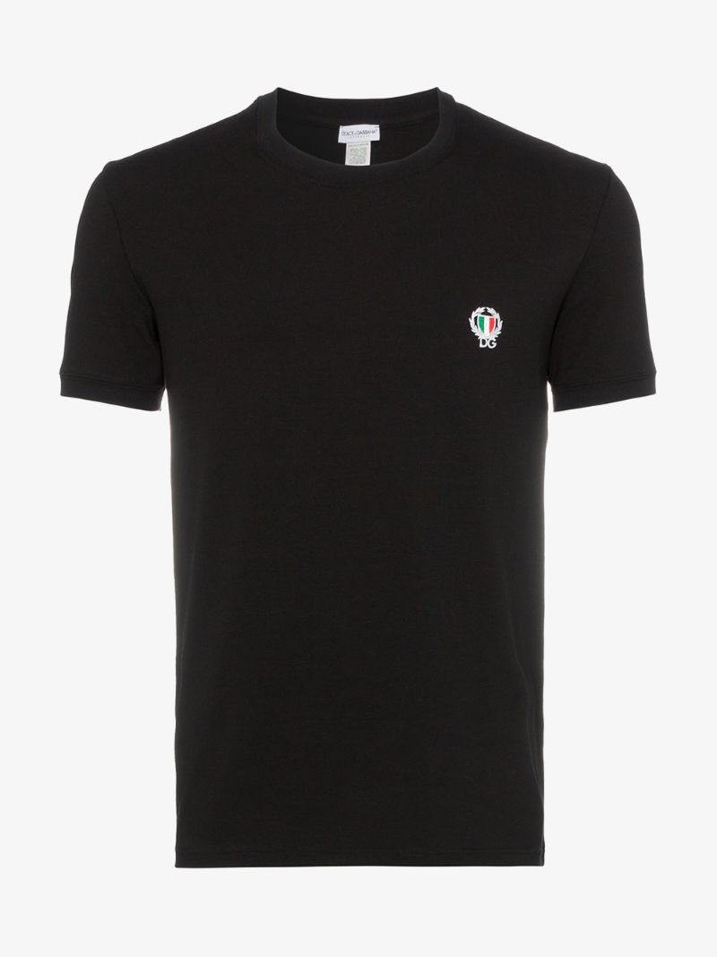 Logo Patch Cotton T-shirt