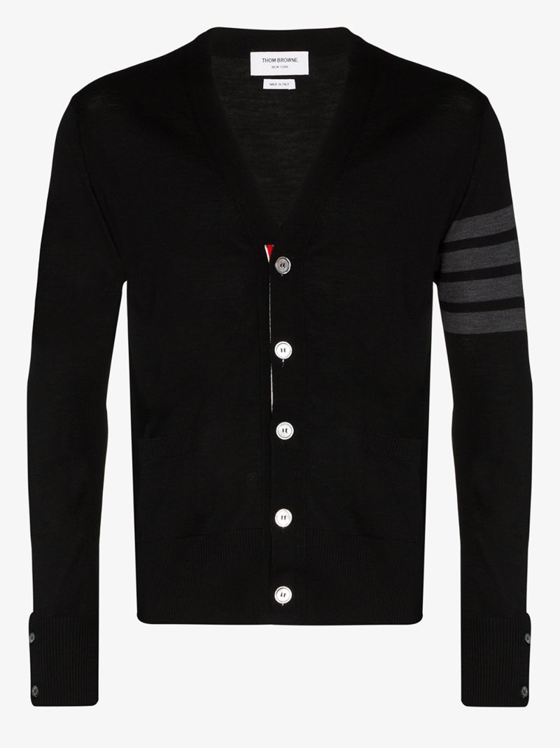Fine Merino Wool V-neck Cardigan