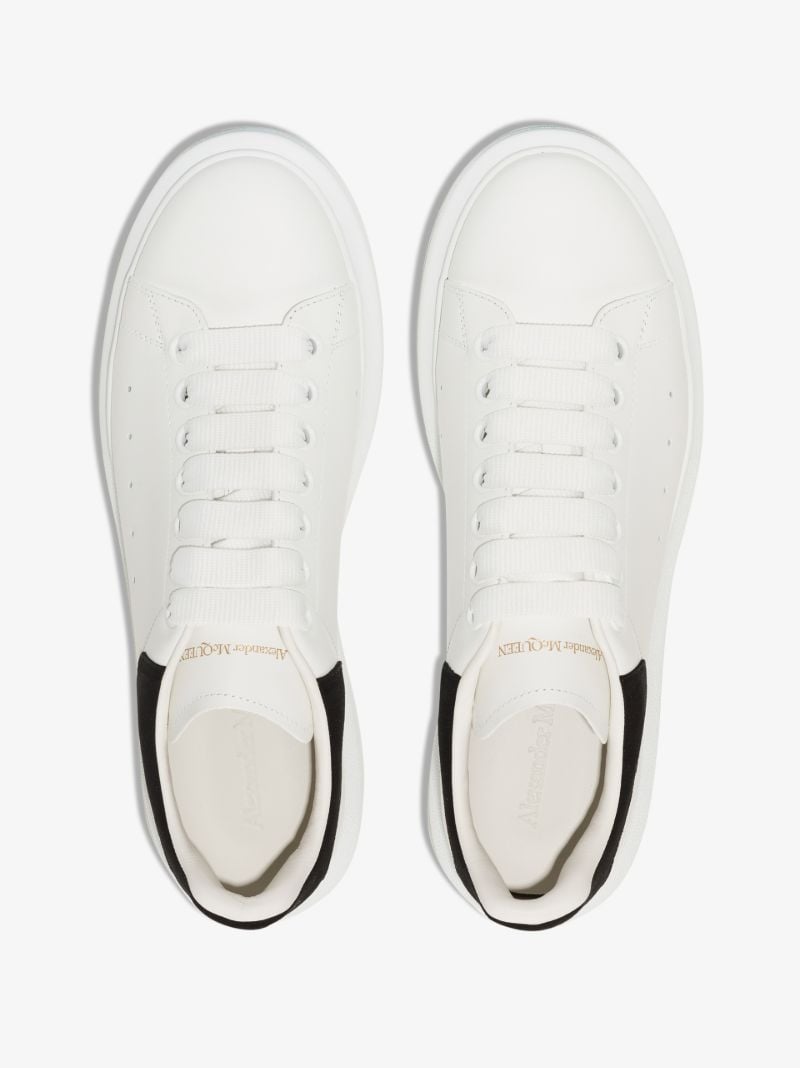 White and Black Oversized Sneakers