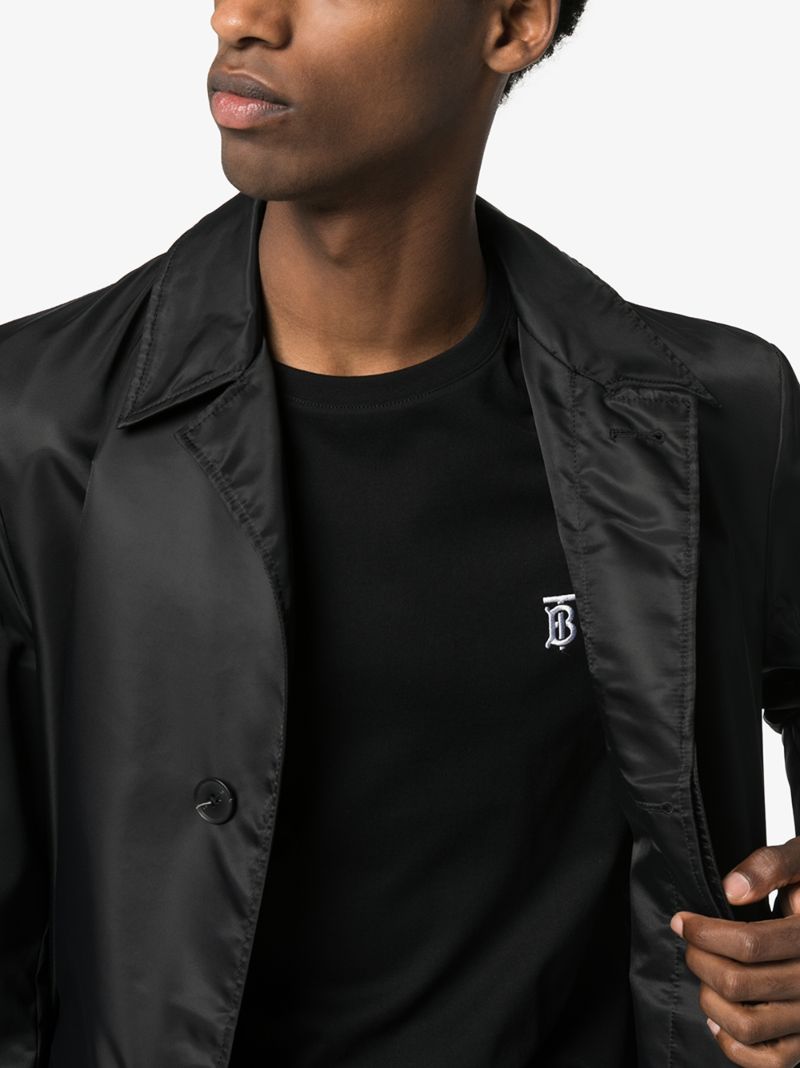 Black Monogram Logo T-shirt