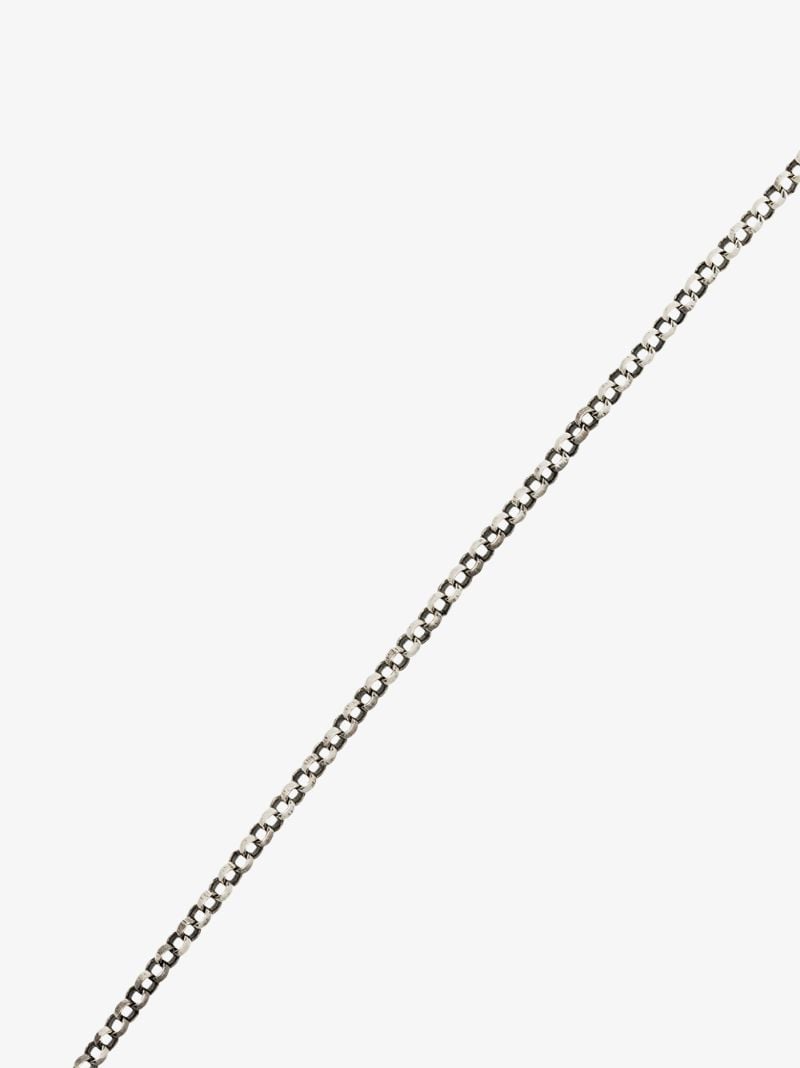 Sterling Silver and 14k Yellow Gold Rolo Chain 16 Inch Necklace