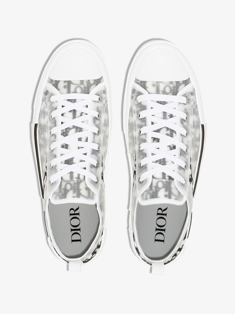 Black and White B23 Logo-print Sneakers