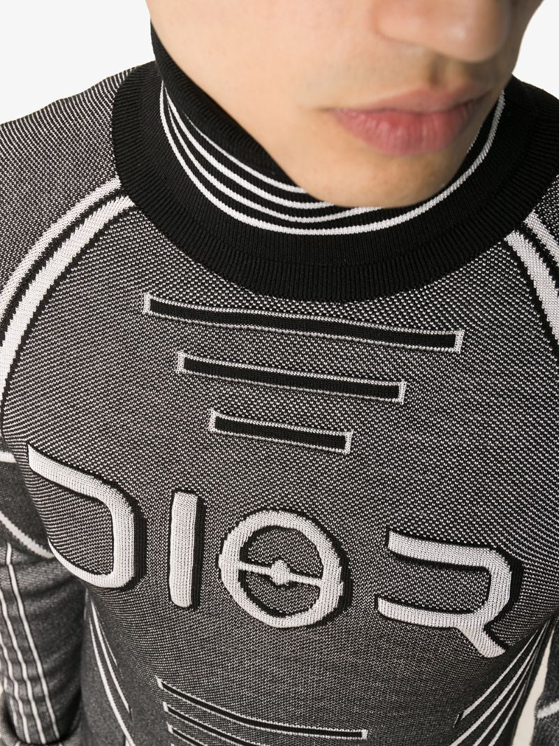Logo Print Pullover