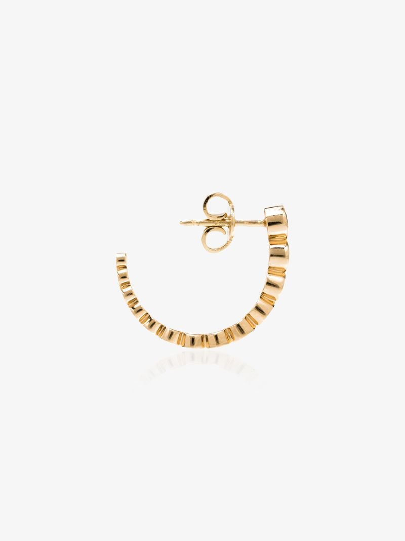 18k Yellow Gold Boucle Ensemble Diamond Earrings