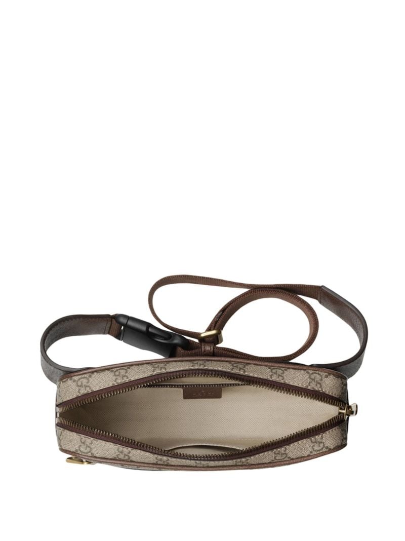 Brown Ophidia Gg Belt Bag