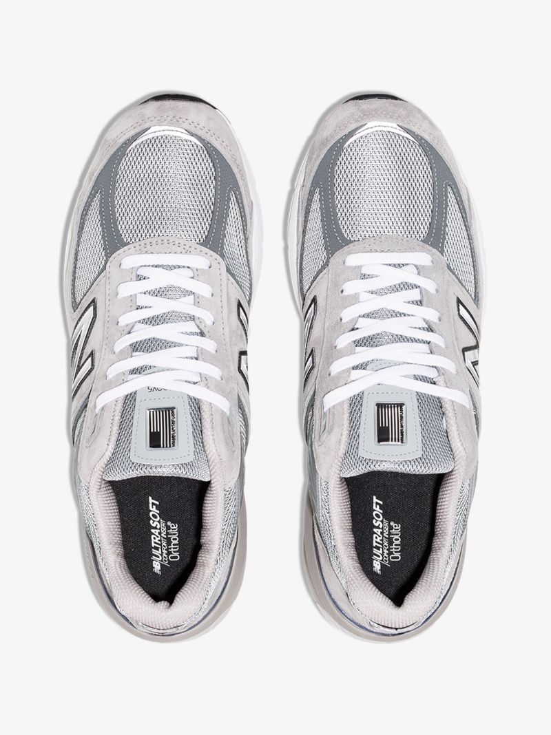 Grey M990 Sneakers