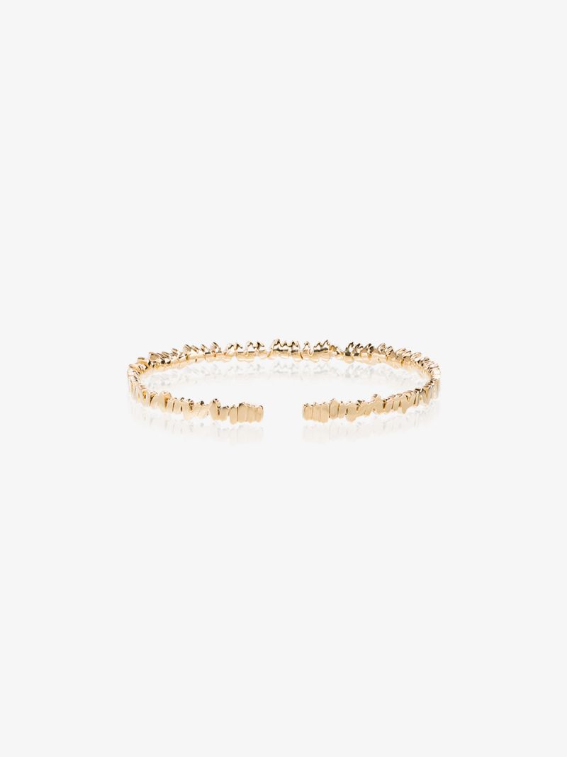 18k Yellow Gold Classic Diamond Bangle