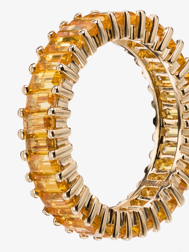 18k Yellow Gold Sapphire Ring