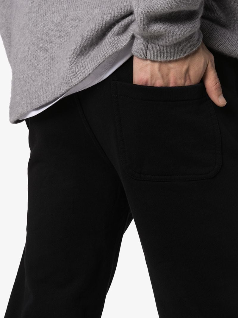 Tricolour Fox Patch Cotton Track Pants