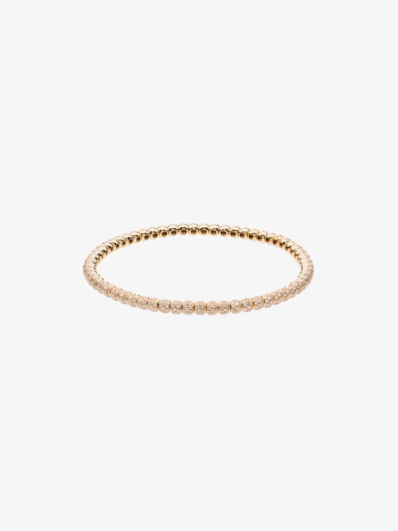 18k Yellow Gold Diamond Bracelet