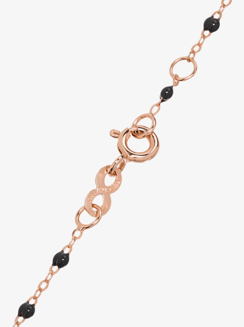 18k Rose Gold Beaded Bracelet