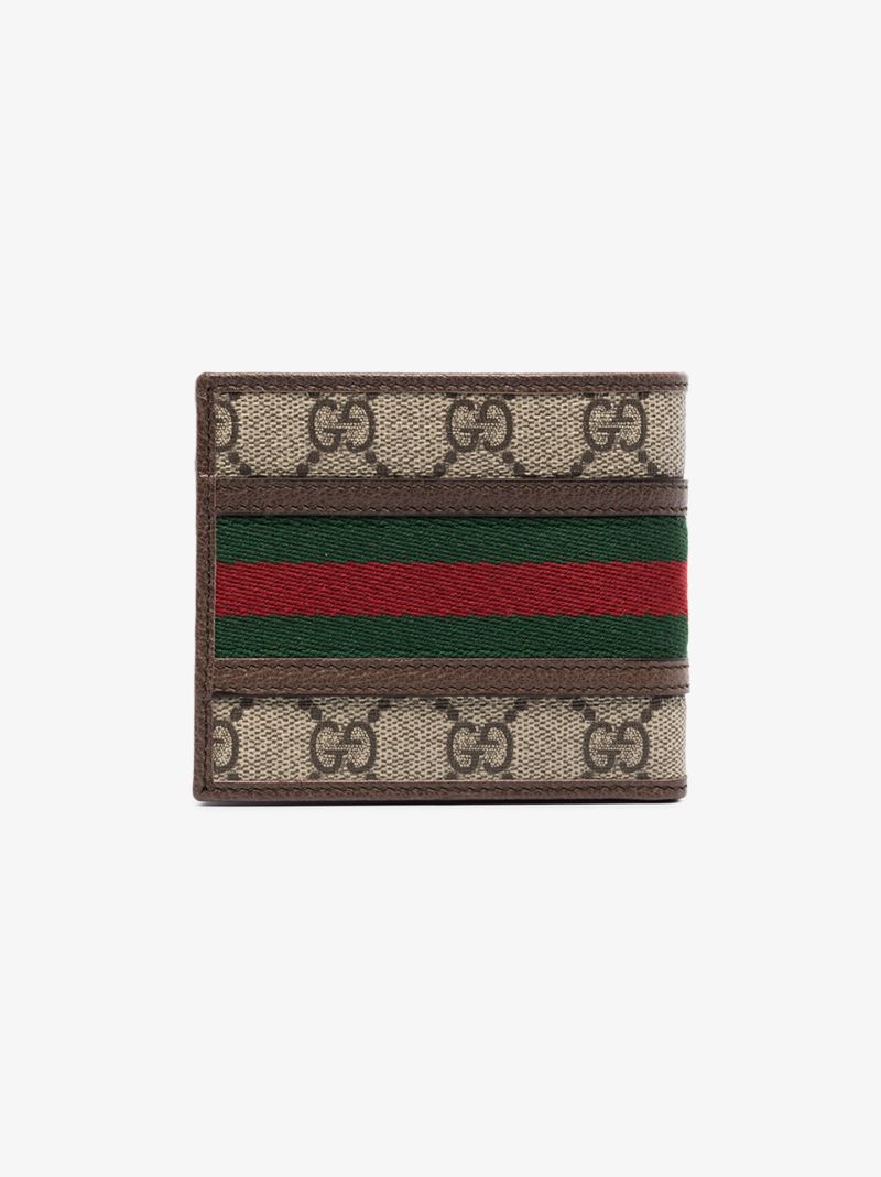 Brown Ophidia Bifold Wallet