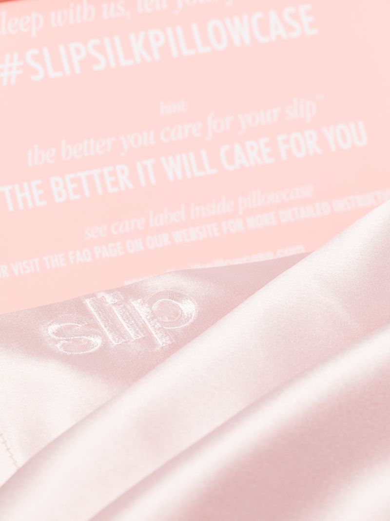 Pink Queen Silk Pillowcase
