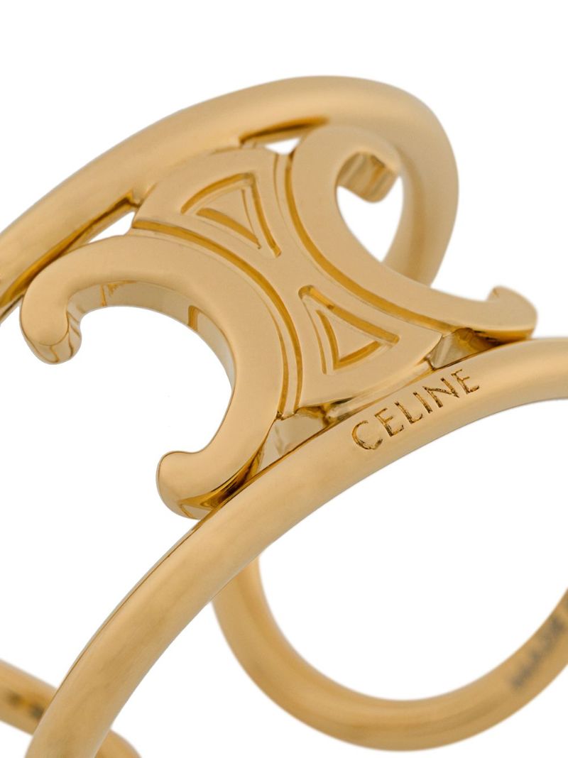Gold-tone Triomphe Ring
