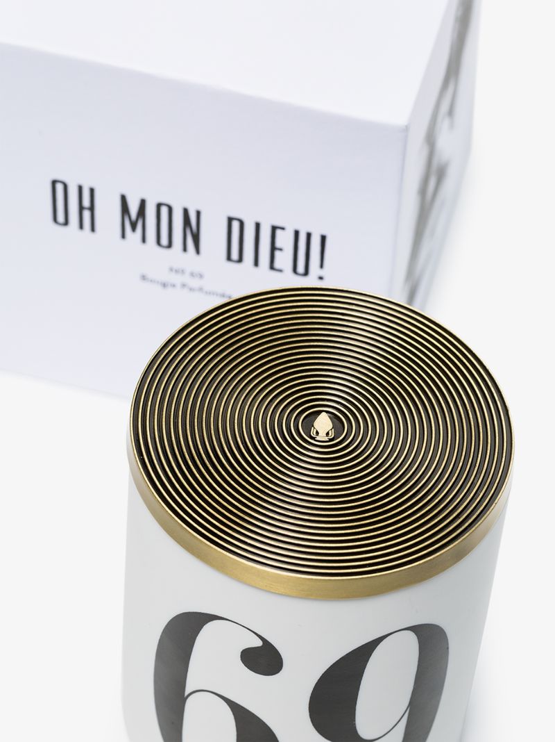 White Oh Mon Dieu! No.69 Candle