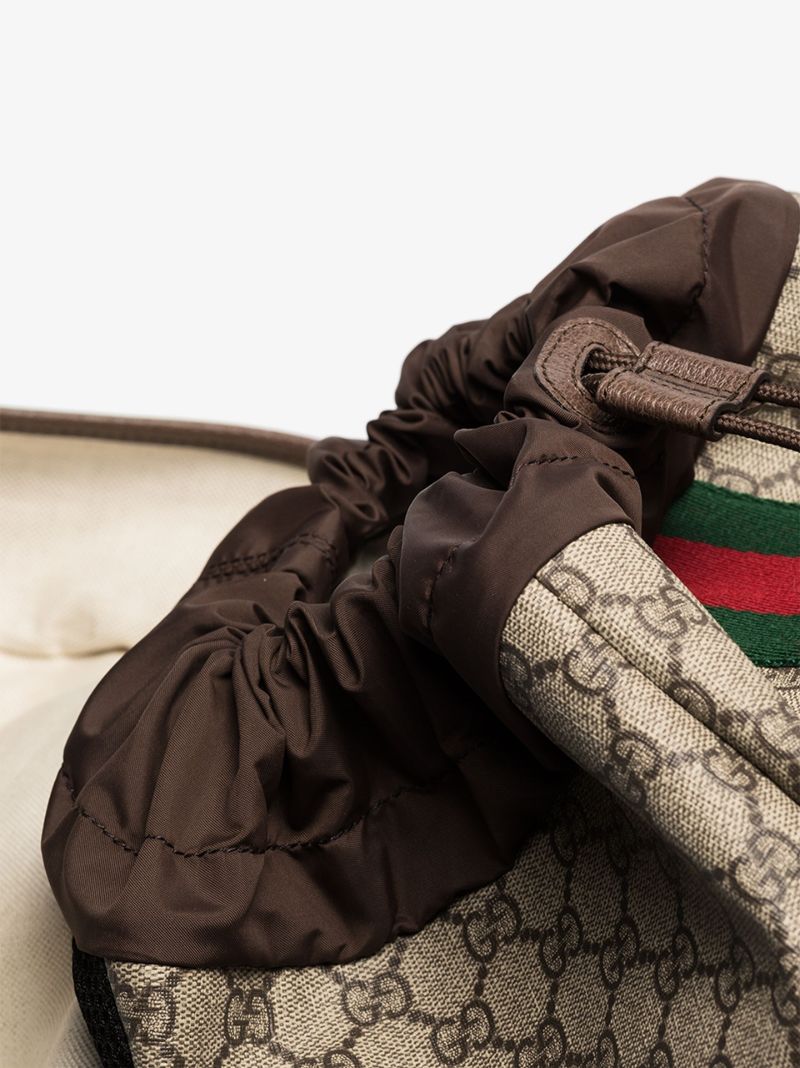 Monogram Pattern Backpack