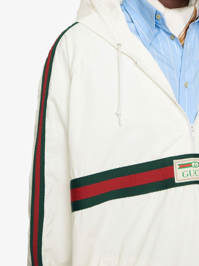Web Stripe Hoodie