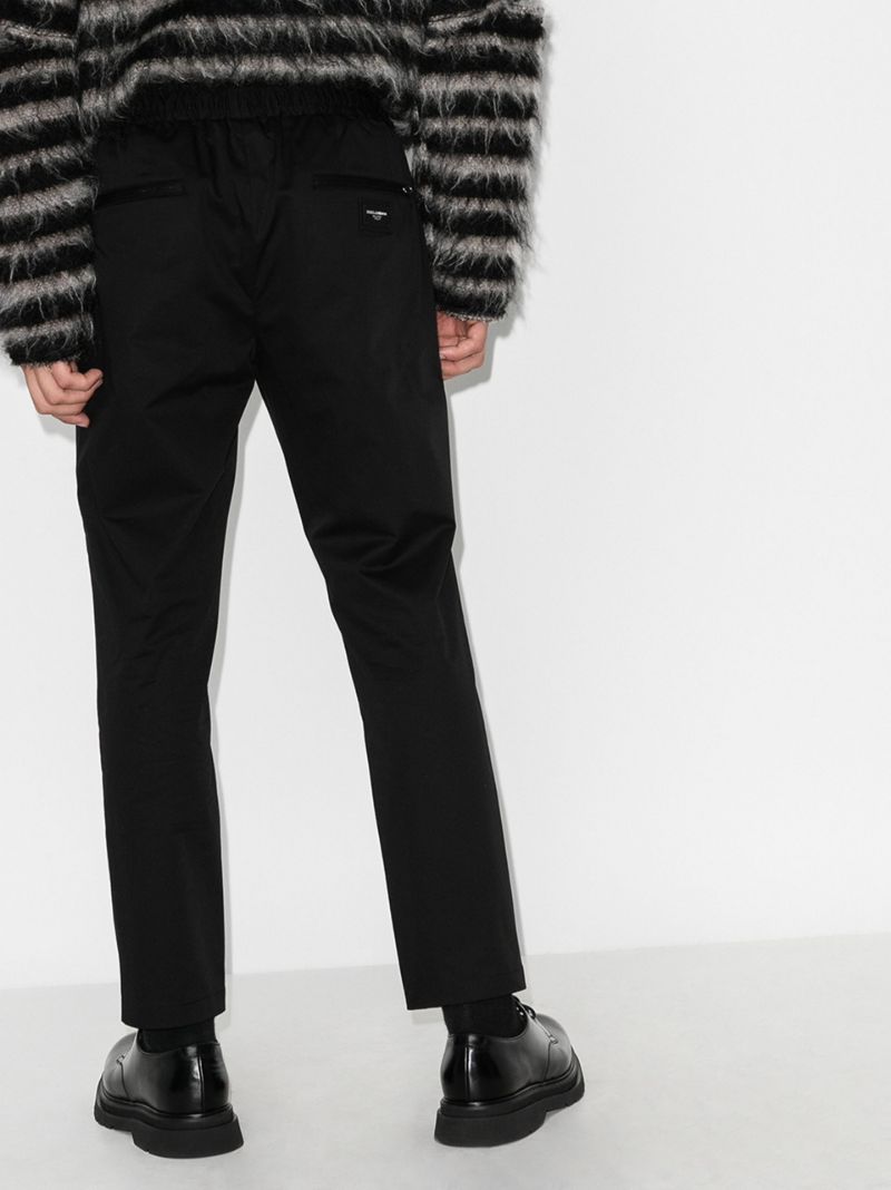 Cropped Track Pants