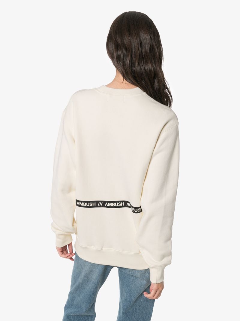 Logo Print Cotton Sweatshirt
