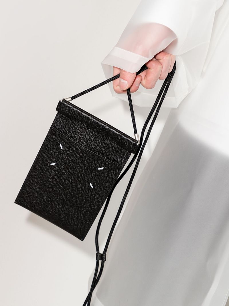 Black Leather Shoulder Bag
