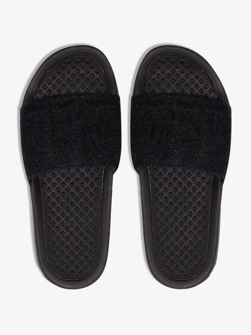 Black Sweater Techloom Slides