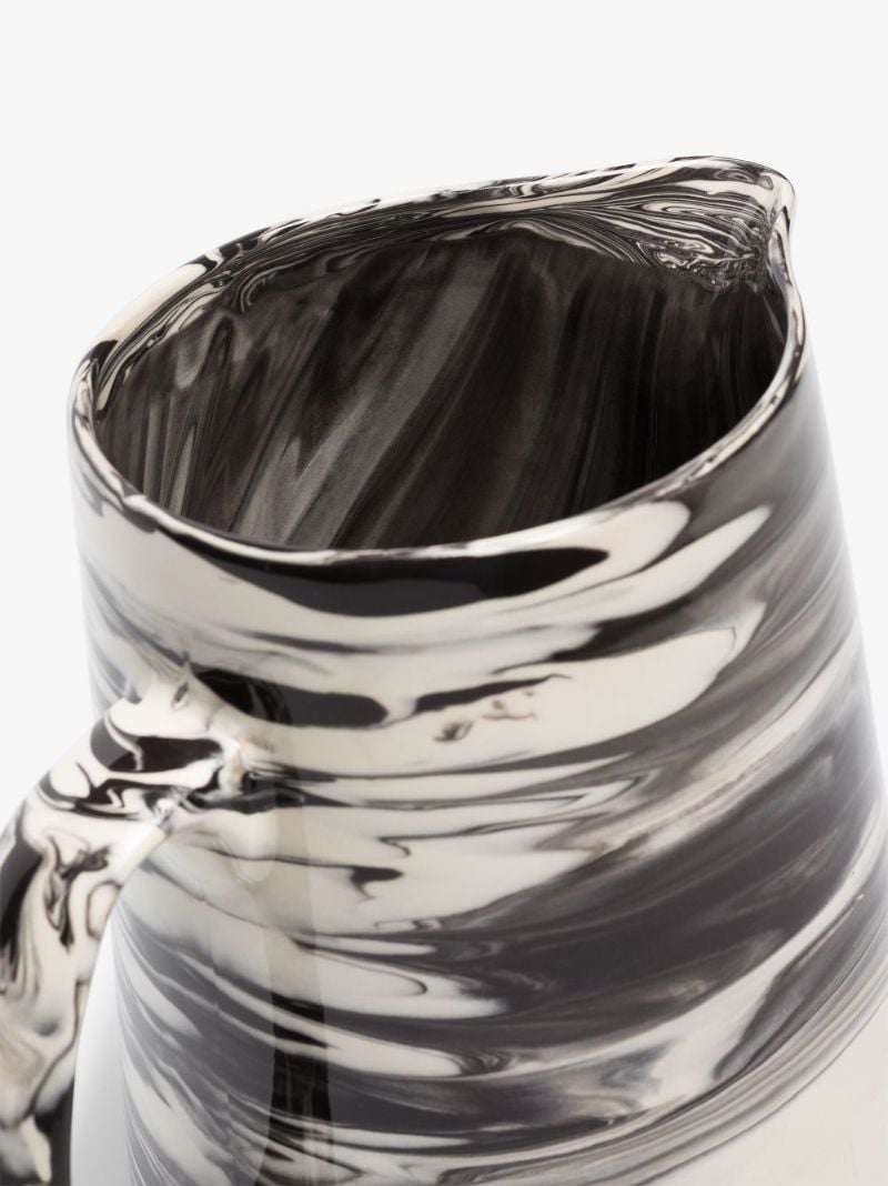 Black Marbled Jug