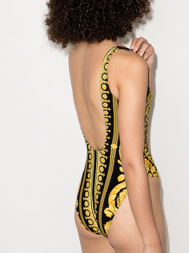 Baroque Print Swimsuit