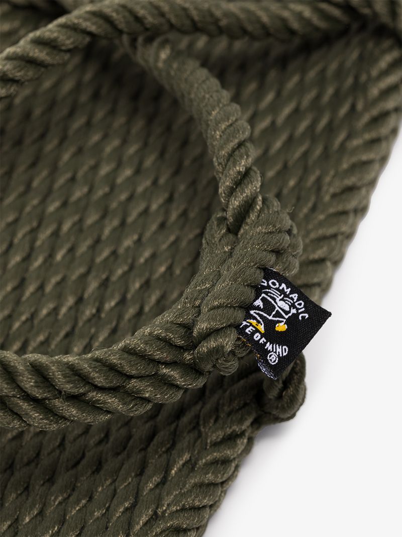 Green Toe Joe Rope Sandals
