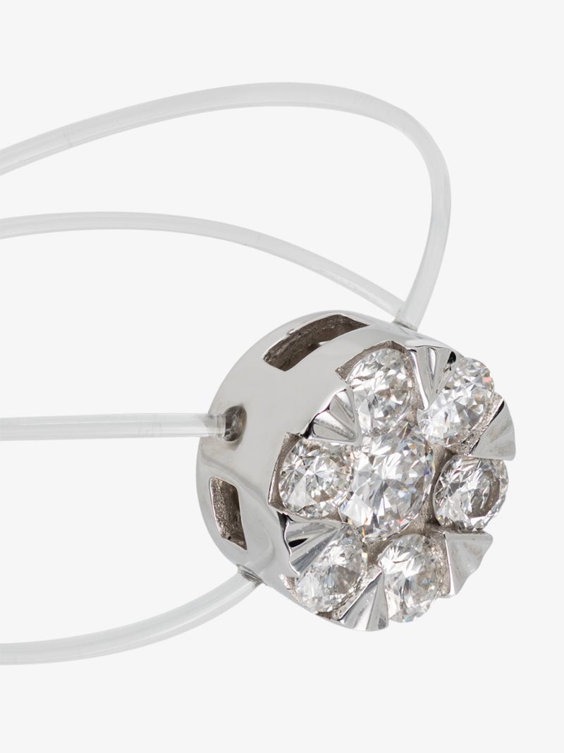 18k White Gold Imagine Diamond Cluster Ring