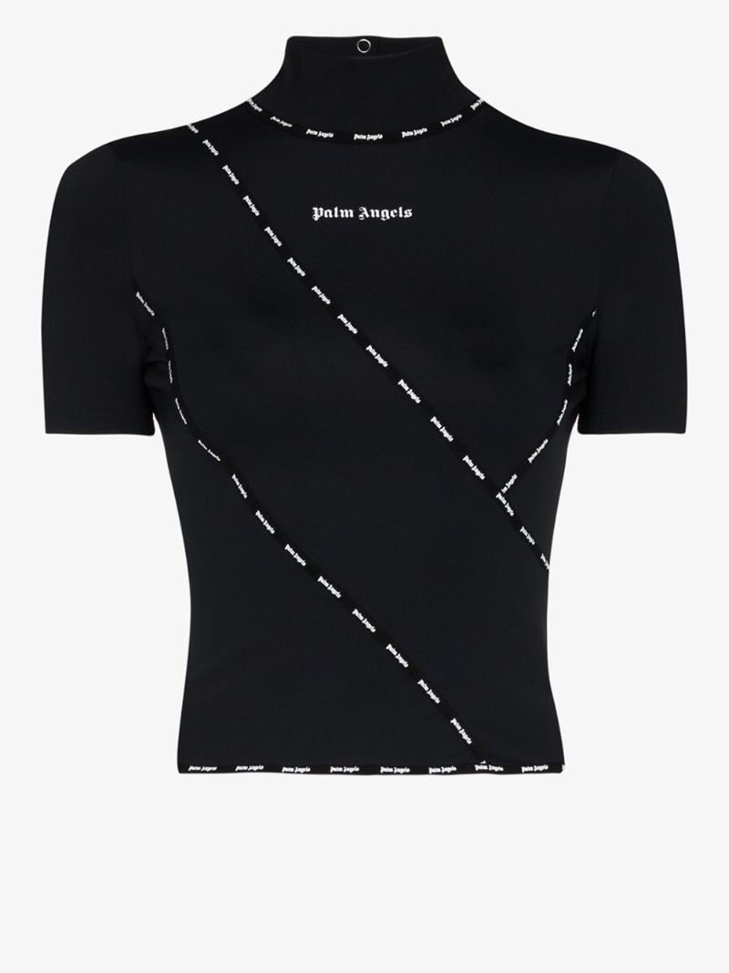 Logo Tape Cut-out Top