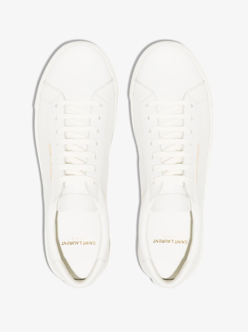 White Andy Leather Sneakers