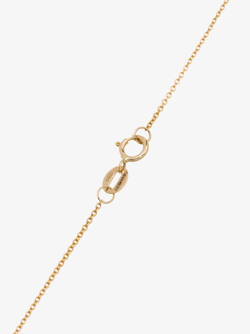 14k Yellow Gold Ava Bea Station Diamond Necklace