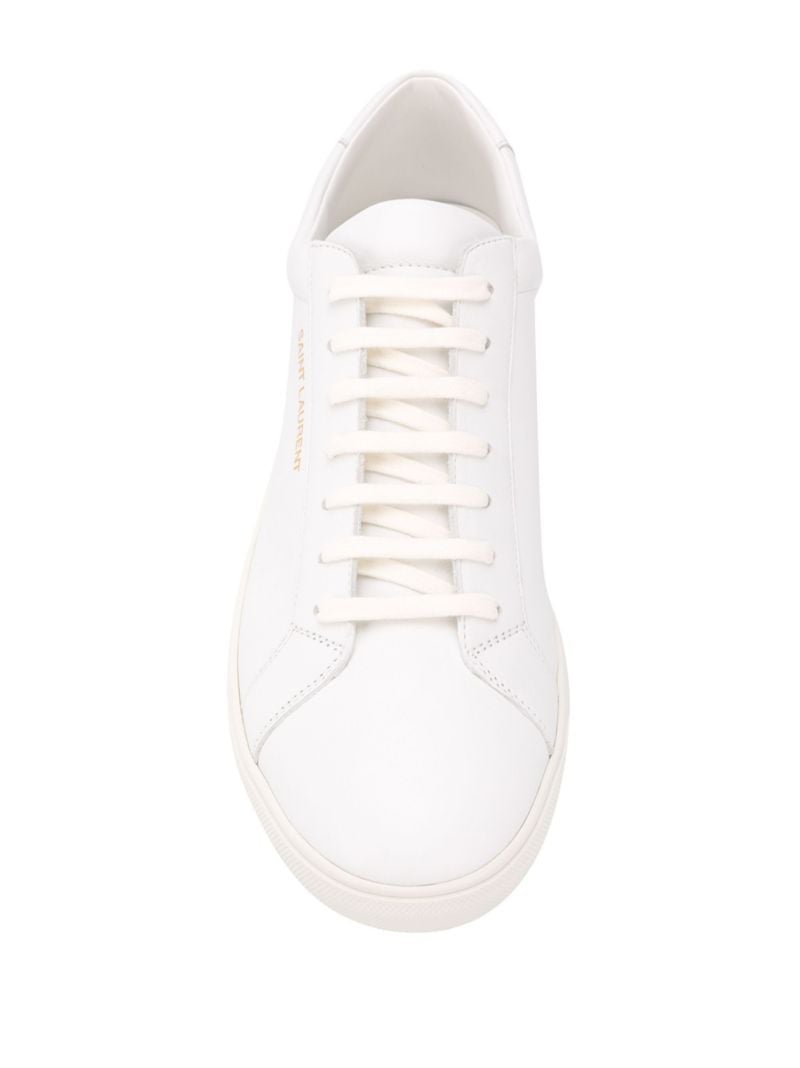 White Andy Leather Sneakers