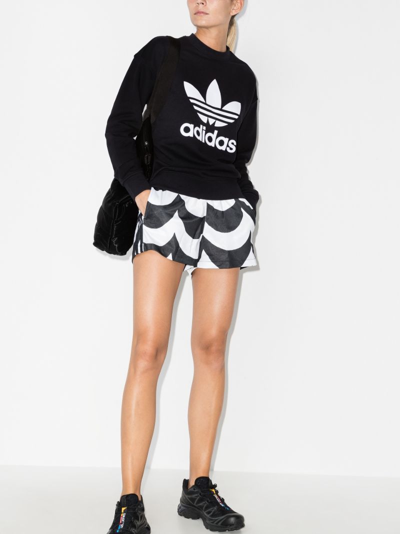Trefoil Logo Cotton Sweatshirt