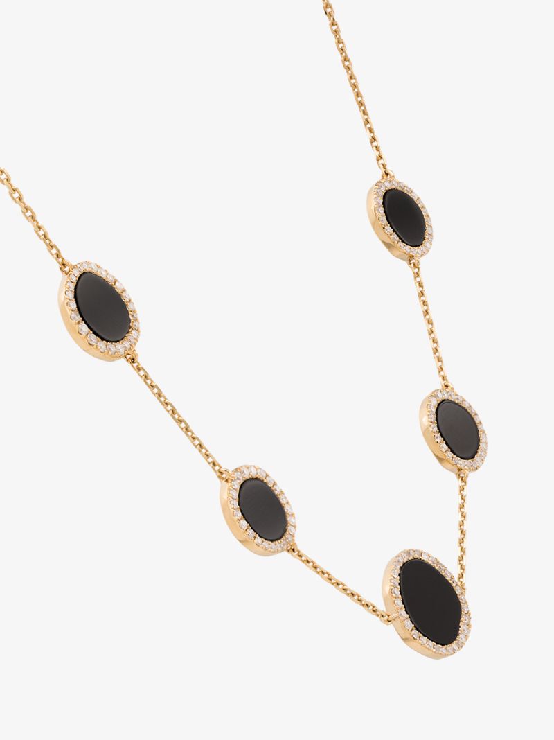 14k Yellow Gold Belle De Nuit Diamond Necklace