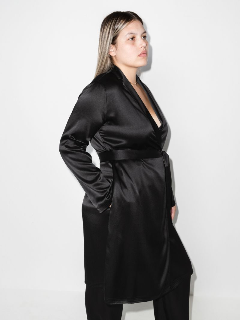 Long Silk Robe