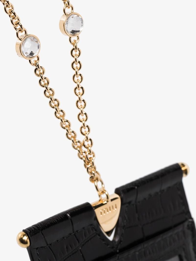 Black St. Cocco Leather Mini Bag
