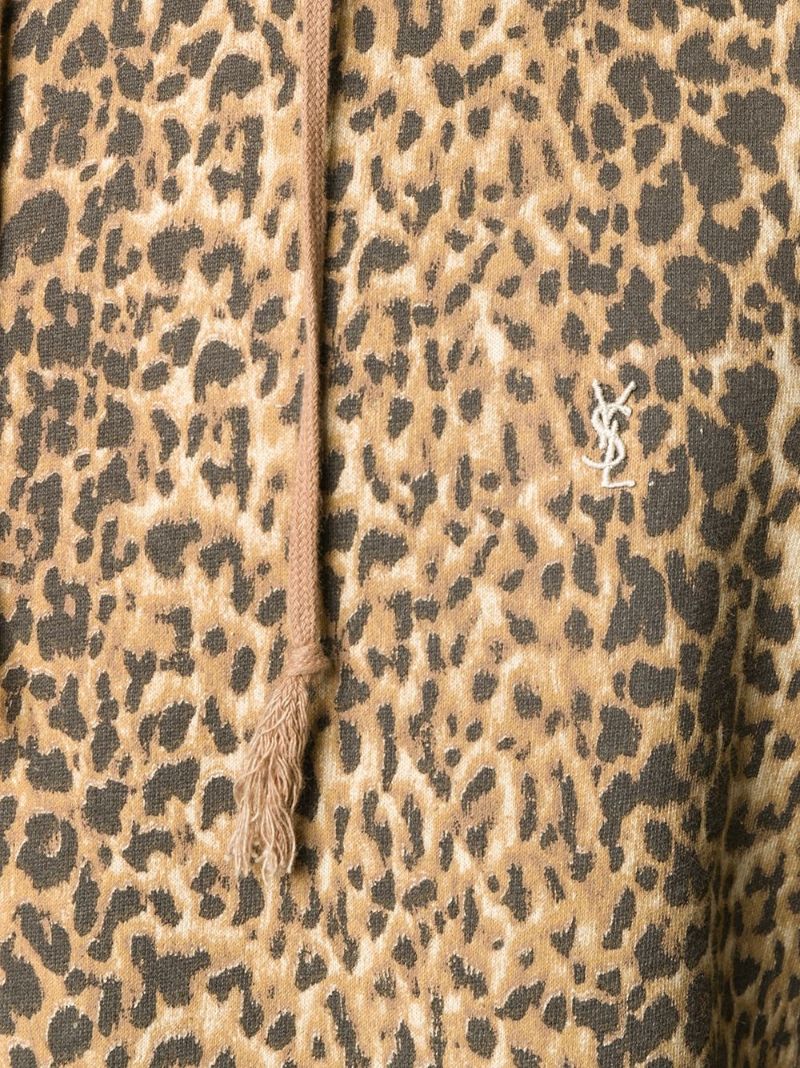 Leopard Print Hoodie