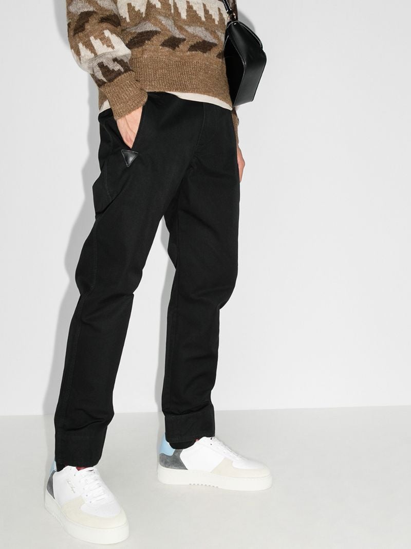 White Orbit Leather Sneakers