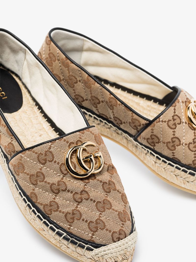 Brown Pilar Gg Supreme Espadrilles